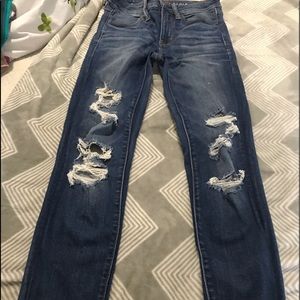 American Eagle Distressed Jeans.